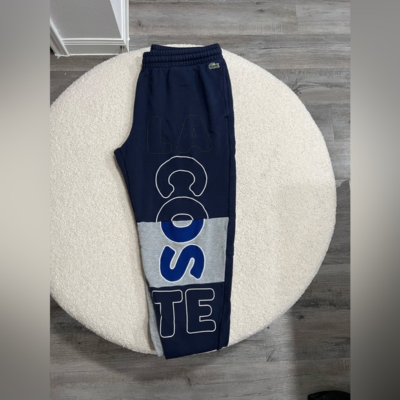 Lacoste Sweatpants Embroidered Letters - Picture 2 of 2